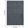 Short gray anthracite hair carpet 160x230 cm by vidaXL, Rugs - Ref: Foro24-340309, Price: 70,14 €, Discount: %