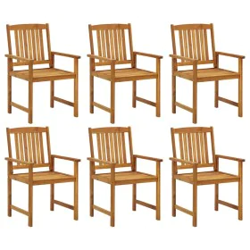Gartenstühle 6 Einheiten aus massivem Akazienholz von vidaXL, Gartenstühle - Ref: Foro24-3078149, Preis: 405,29 €, Rabatt: %
