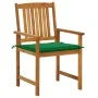 Garden chairs and cushions 6 units solid acacia wood by vidaXL, Garden chairs - Ref: Foro24-3078156, Price: 452,39 €, Discoun...