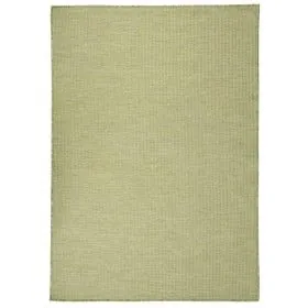Green flat weave outdoor rug 140x200 cm by vidaXL, Rugs - Ref: Foro24-340811, Price: 66,85 €, Discount: %