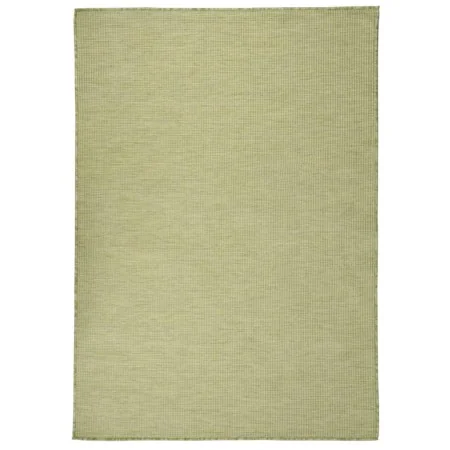 Green flat weave outdoor rug 140x200 cm by vidaXL, Rugs - Ref: Foro24-340811, Price: 66,85 €, Discount: %