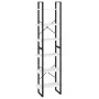 Estantería de madera contrachapada blanca 60x30x210 cm de vidaXL, Librerías y estanterías - Ref: Foro24-806517, Precio: 71,14...