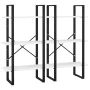 Weißes Sperrholzregal 60x30x210 cm von vidaXL, Bücherregale und Regale - Ref: Foro24-806517, Preis: 71,14 €, Rabatt: %