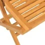 Folding garden chairs 4 pcs solid teak wood 47x63x90 cm by vidaXL, Garden chairs - Ref: Foro24-3155046, Price: 348,41 €, Disc...