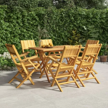 Faltbare Gartenstühle 6 Stk. massives Teakholz 55x61x90 cm von vidaXL, Gartenstühle - Ref: Foro24-3155062, Preis: 445,06 €, R...