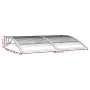 Schwarzes Polycarbonat-Türvordach 150x100 cm von vidaXL, Markisen - Ref: Foro24-153567, Preis: 74,95 €, Rabatt: %