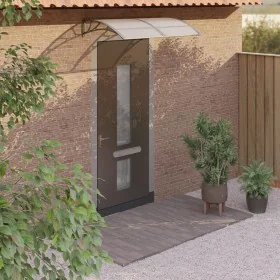 Polycarbonate door canopy in gray, 150x75 cm. by vidaXL, Awnings - Ref: Foro24-153579, Price: 70,24 €, Discount: %