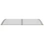 Polycarbonat Türvordach grau 150x75 cm von vidaXL, Markisen - Ref: Foro24-153579, Preis: 70,45 €, Rabatt: %