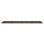 Black polycarbonate door canopy 400x100 cm by vidaXL, Awnings - Ref: Foro24-153602, Price: 126,46 €, Discount: %