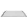Gray and transparent polycarbonate door canopy 100x80 cm by vidaXL, Awnings - Ref: Foro24-153589, Price: 40,84 €, Discount: %