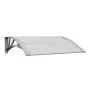 Gray and transparent polycarbonate door canopy 80x75 cm by vidaXL, Awnings - Ref: Foro24-153586, Price: 40,47 €, Discount: %