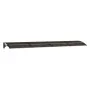 Marquesina de puerta policarbonato negro 350x75 cm de vidaXL, Toldos - Ref: Foro24-153593, Precio: 91,10 €, Descuento: %