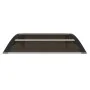 Marquesina de puerta policarbonato negro 80x80 cm de vidaXL, Toldos - Ref: Foro24-153587, Precio: 37,00 €, Descuento: %