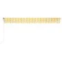 Toldo automático LED sensor de viento amarillo blanco 600x350cm by vidaXL, Awnings - Ref: Foro24-3069053, Price: 788,96 €, Di...