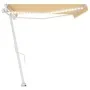 Automatic awning with wind sensor LED yellow white 500x350cm by vidaXL, Awnings - Ref: Foro24-3069673, Price: 818,13 €, Disco...