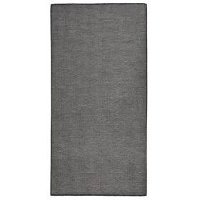 Gray flat weave outdoor rug 100x200 cm by vidaXL, Rugs - Ref: Foro24-340773, Price: 46,32 €, Discount: %
