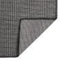 Grauer flachgewebter Outdoor-Teppich 100x200 cm von vidaXL, Teppiche - Ref: Foro24-340773, Preis: 47,37 €, Rabatt: %