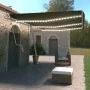 Toldo automático LED sensor de viento gris antracita 600x350 cm de vidaXL, Toldos - Ref: Foro24-3069694, Precio: 938,27 €, De...