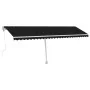 Automatische Markise LED-Windsensor Anthrazitgrau 600x350 cm von vidaXL, Markisen - Ref: Foro24-3069694, Preis: 937,57 €, Rab...