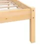 Solid pine wood bed frame 180x200 cm by vidaXL, Beds and slatted bases - Ref: Foro24-810097, Price: 111,55 €, Discount: %