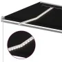 Toldo automático LED sensor de viento gris antracita 6x3,5 m de vidaXL, Toldos - Ref: Foro24-3070094, Precio: 953,61 €, Descu...
