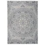 Blau gestreifter Flachgewebe-Außenteppich 140x200 cm von vidaXL, Teppiche - Ref: Foro24-340831, Preis: 48,15 €, Rabatt: %