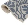 Blau gestreifter Flachgewebe-Außenteppich 140x200 cm von vidaXL, Teppiche - Ref: Foro24-340831, Preis: 48,15 €, Rabatt: %