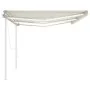 Toldo automático LED sensor de viento crema 6x3,5 m by vidaXL, Awnings - Ref: Foro24-3070092, Price: 936,37 €, Discount: %