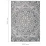 Blau gestreifter Flachgewebe-Außenteppich 140x200 cm von vidaXL, Teppiche - Ref: Foro24-340831, Preis: 48,15 €, Rabatt: %