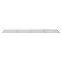 Gray and transparent polycarbonate door canopy 350x75 cm by vidaXL, Awnings - Ref: Foro24-153592, Price: 89,31 €, Discount: %