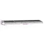Gray and transparent polycarbonate door canopy 350x75 cm by vidaXL, Awnings - Ref: Foro24-153592, Price: 89,31 €, Discount: %