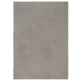Rectangular gray cotton rug 160x230 cm by vidaXL, Rugs - Ref: Foro24-345122, Price: 85,66 €, Discount: %