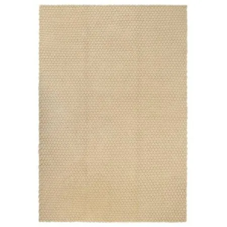 Alfombra rectangular algodón natural 160x230 cm de vidaXL, Alfombras - Ref: Foro24-345112, Precio: 85,90 €, Descuento: %
