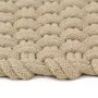 Alfombra rectangular algodón natural 160x230 cm de vidaXL, Alfombras - Ref: Foro24-345112, Precio: 85,90 €, Descuento: %