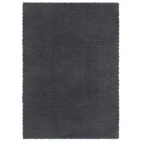Rectangular anthracite cotton rug 160x230 cm by vidaXL, Rugs - Ref: Foro24-345117, Price: 122,97 €, Discount: %