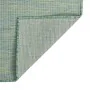 Turquoise flat weave outdoor rug 80x150 cm by vidaXL, Rugs - Ref: Foro24-340799, Price: 28,46 €, Discount: %