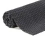 Rechteckiger anthrazitfarbener Baumwollteppich 160x230 cm von vidaXL, Teppiche - Ref: Foro24-345117, Preis: 122,97 €, Rabatt: %