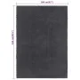 Rectangular anthracite cotton rug 160x230 cm by vidaXL, Rugs - Ref: Foro24-345117, Price: 122,97 €, Discount: %