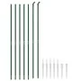 Drahtzaun mit Ankerspitzen grün 2,2x10 m von vidaXL, Zaunpaneele - Ref: Foro24-154135, Preis: 165,67 €, Rabatt: %
