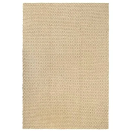 Alfombra rectangular algodón natural 120x180 cm de vidaXL, Alfombras - Ref: Foro24-345111, Precio: 68,92 €, Descuento: %