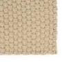 Alfombra rectangular algodón natural 120x180 cm de vidaXL, Alfombras - Ref: Foro24-345111, Precio: 68,92 €, Descuento: %
