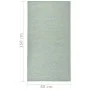 Turquoise flat weave outdoor rug 80x150 cm by vidaXL, Rugs - Ref: Foro24-340799, Price: 28,46 €, Discount: %