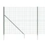 Wire fence with anchor spikes green 1.8x10 m by vidaXL, fence panels - Ref: Foro24-154133, Price: 143,11 €, Discount: %