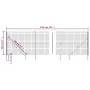 Wire fence with anchor spikes green 1.8x10 m by vidaXL, fence panels - Ref: Foro24-154133, Price: 143,11 €, Discount: %