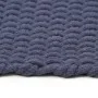 Alfombra rectangular algodón azul marino 160x230 cm de vidaXL, Alfombras - Ref: Foro24-345127, Precio: 87,06 €, Descuento: %