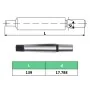 Schnellspannbohrfutter MT2-B18 Spannbereich 16mm von vidaXL, Bohrfutter - Ref: Foro24-146696, Preis: 37,91 €, Rabatt: %