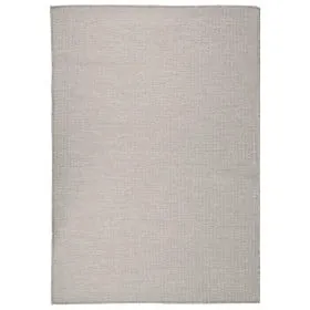 Outdoor flat weave taupe gray rug 140x200 cm by vidaXL, Rugs - Ref: Foro24-340782, Price: 48,25 €, Discount: %