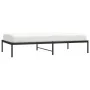 Black metal bed frame 100x190 cm by vidaXL, Beds and slatted bases - Ref: Foro24-350840, Price: 69,03 €, Discount: %