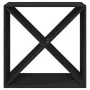 Botellero de madera maciza de pino negro 62x25x62 cm de vidaXL, Armarios para vino y licores - Ref: Foro24-821763, Precio: 55...
