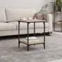 Mesa de centro madera de ingeniería roble Sonoma 40x40x55 cm de vidaXL, Mesas de centro - Ref: Foro24-832824, Precio: 37,90 €...